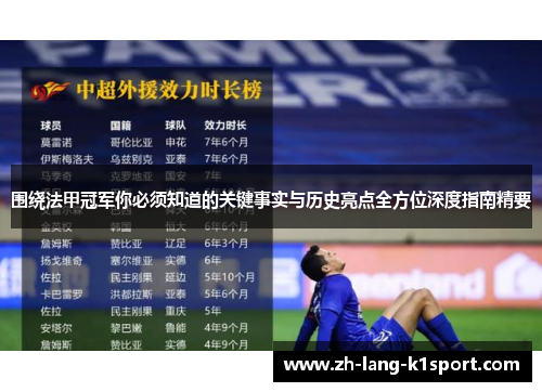 围绕法甲冠军你必须知道的关键事实与历史亮点全方位深度指南精要 围绕法甲冠军你必须知道的关键事实与历史亮点全方位深度指南精要